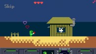 A frog with a gun, an epic quest for love. 