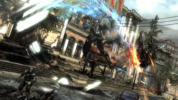 metal gear rising slash pic