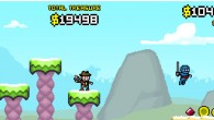 Merry gold gatherers + Mutant Mudds graphics = AMAZING!