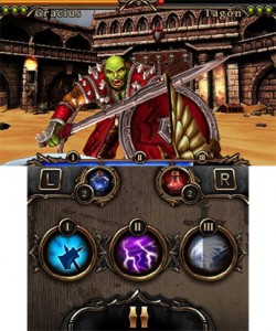 Rage of the Gladiator | Combo Menu