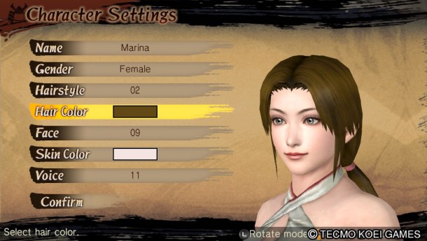 Toukiden | Character Creation