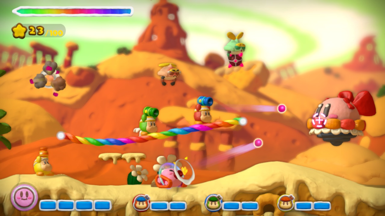 kirby rainbow curse amiibo