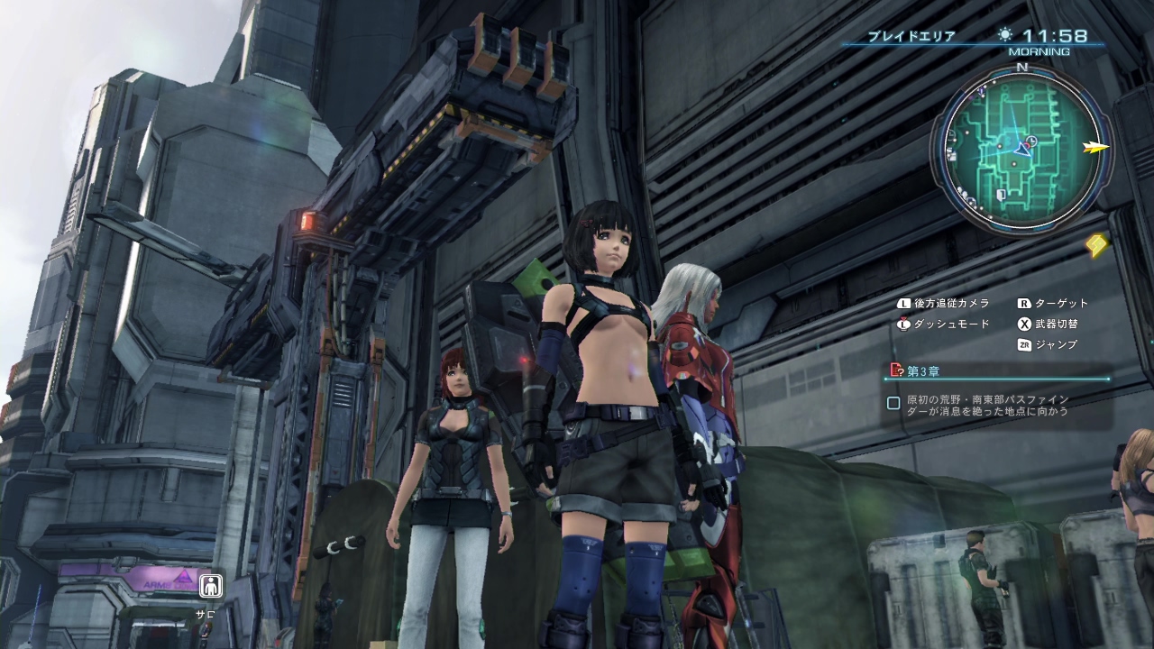 xenoblade chronicles x uncensored outfits