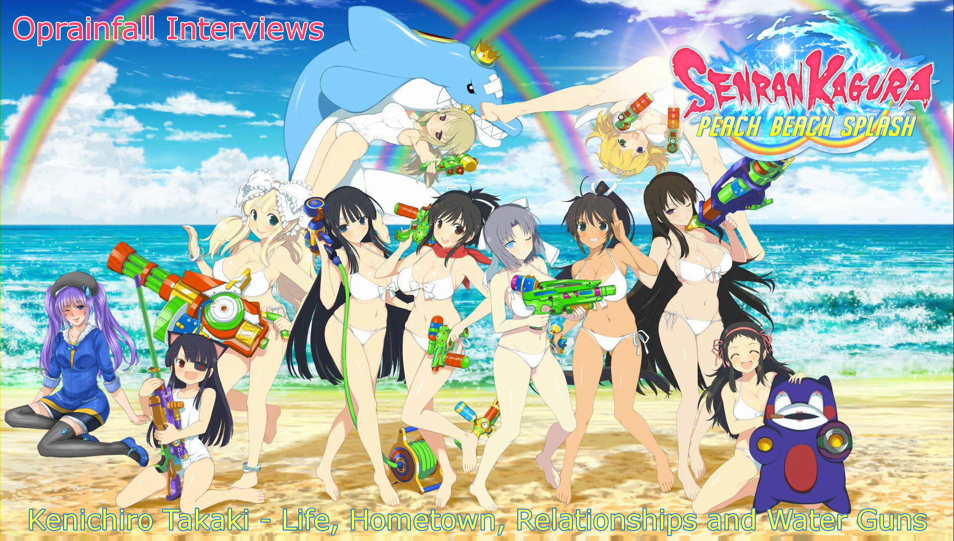 Senran Kagura: Peach Beach Splash - Meet the Contestants