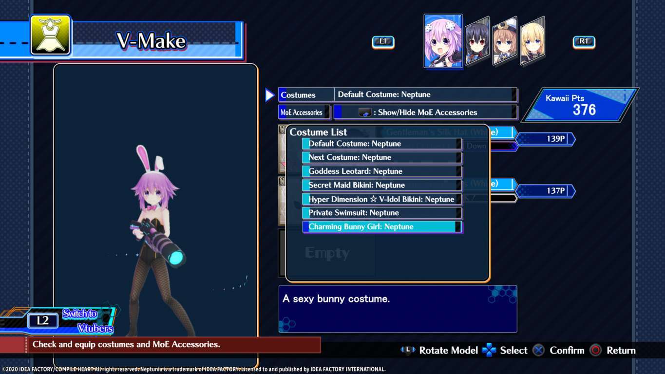 neptunia bunny