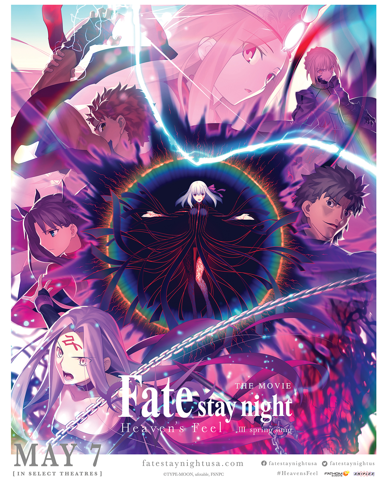 Fate/stay Night: Heaven's Feel III. Spring Song Screens May 7 In The US