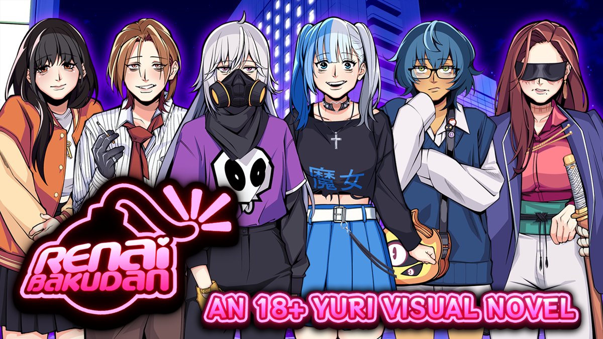 Adult Yuri Visual Novel 'RENAI BAKUDAN' Now On Kickstarter - oprainfall